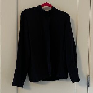 Eileen Fisher Navy Jacket